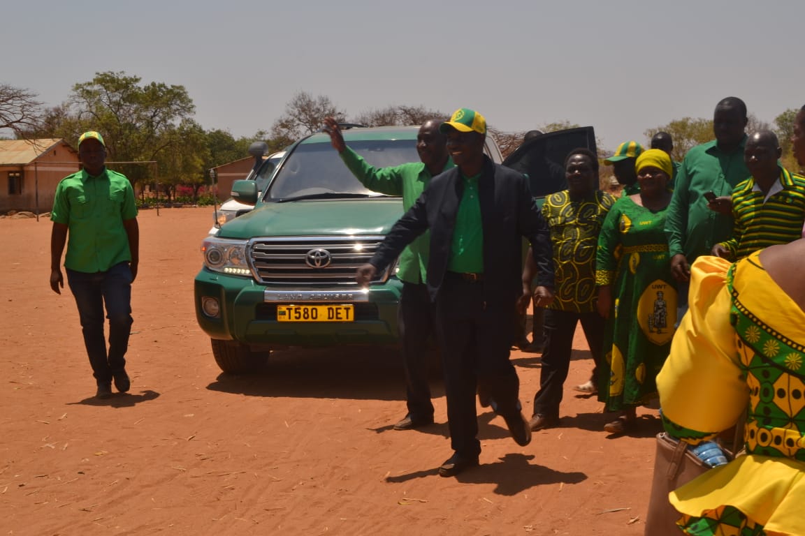 A Visit by Honorable Bashiru at DF Cage Fish Farm in Lake Dabalo - Dodoma